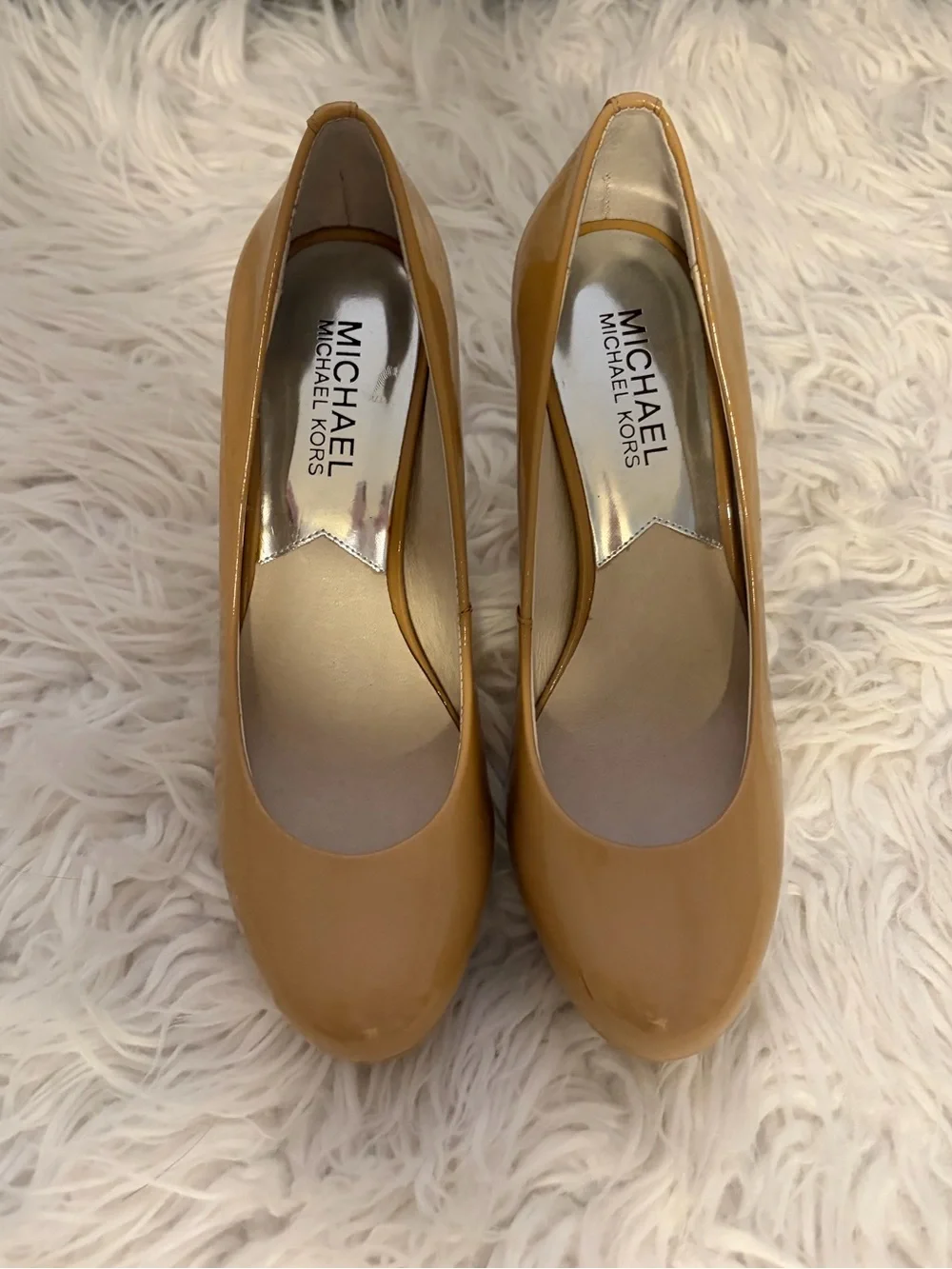 Michael Kors tan heels